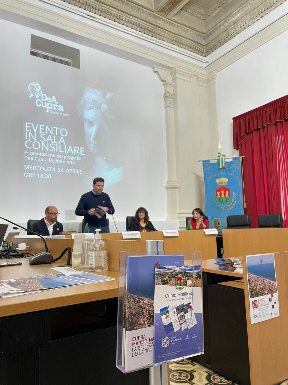 Presentato Il Progetto Dea Cupra Digital E Arte Il Comune Valorizza