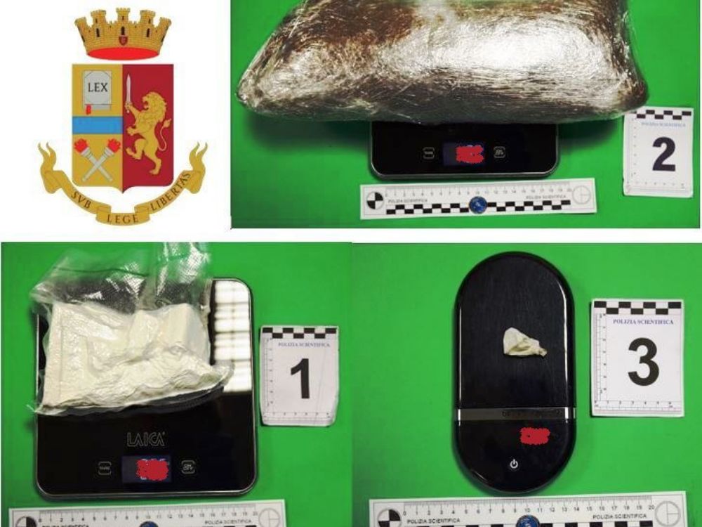 Spaccio Di Cocaina E Marijuana, Due Persone Arrestate Dalla Polizia ...