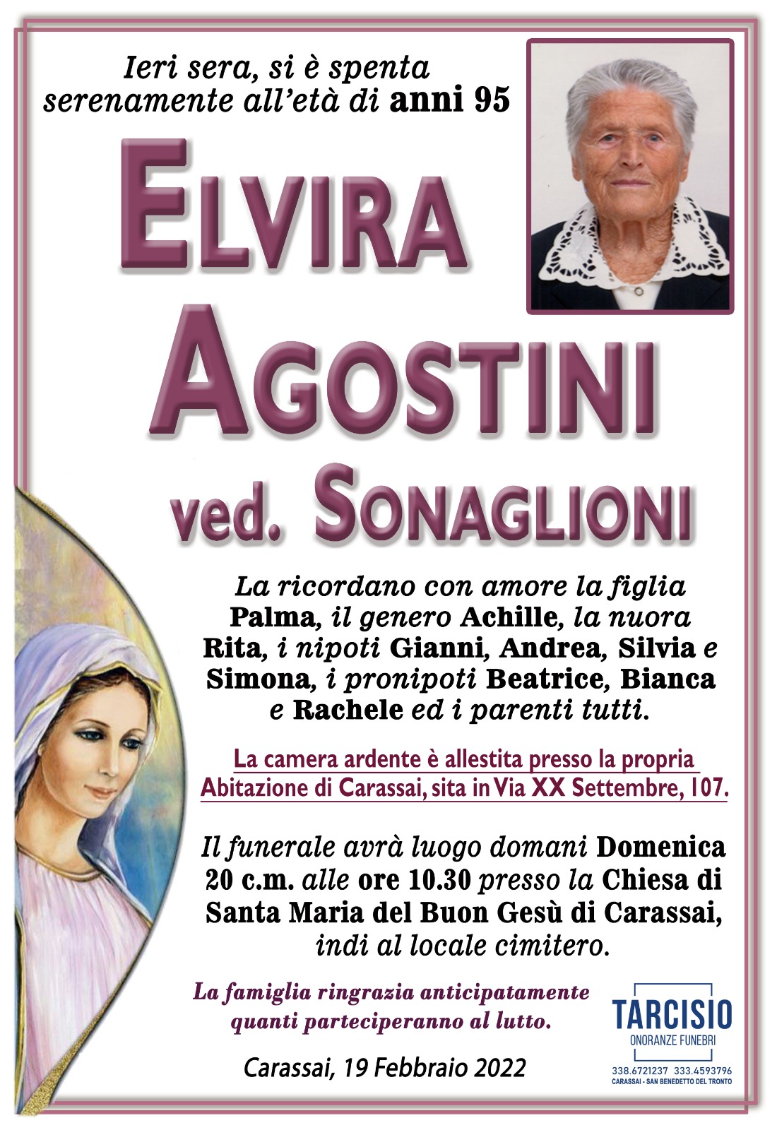 Elvira Agostini - Riviera Oggi